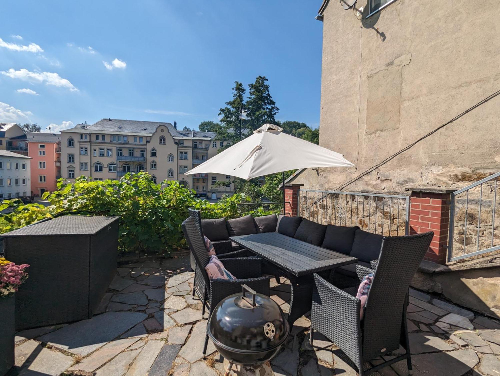 Hw4B - Urlaubsmagie - Zentral Mit Gemeinschaftsgarten, -Pool, -Sauna & Whirlpool Sebnitz Exteriör bild